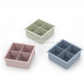 Silicone Ice Tray Square Mold 4 οπές